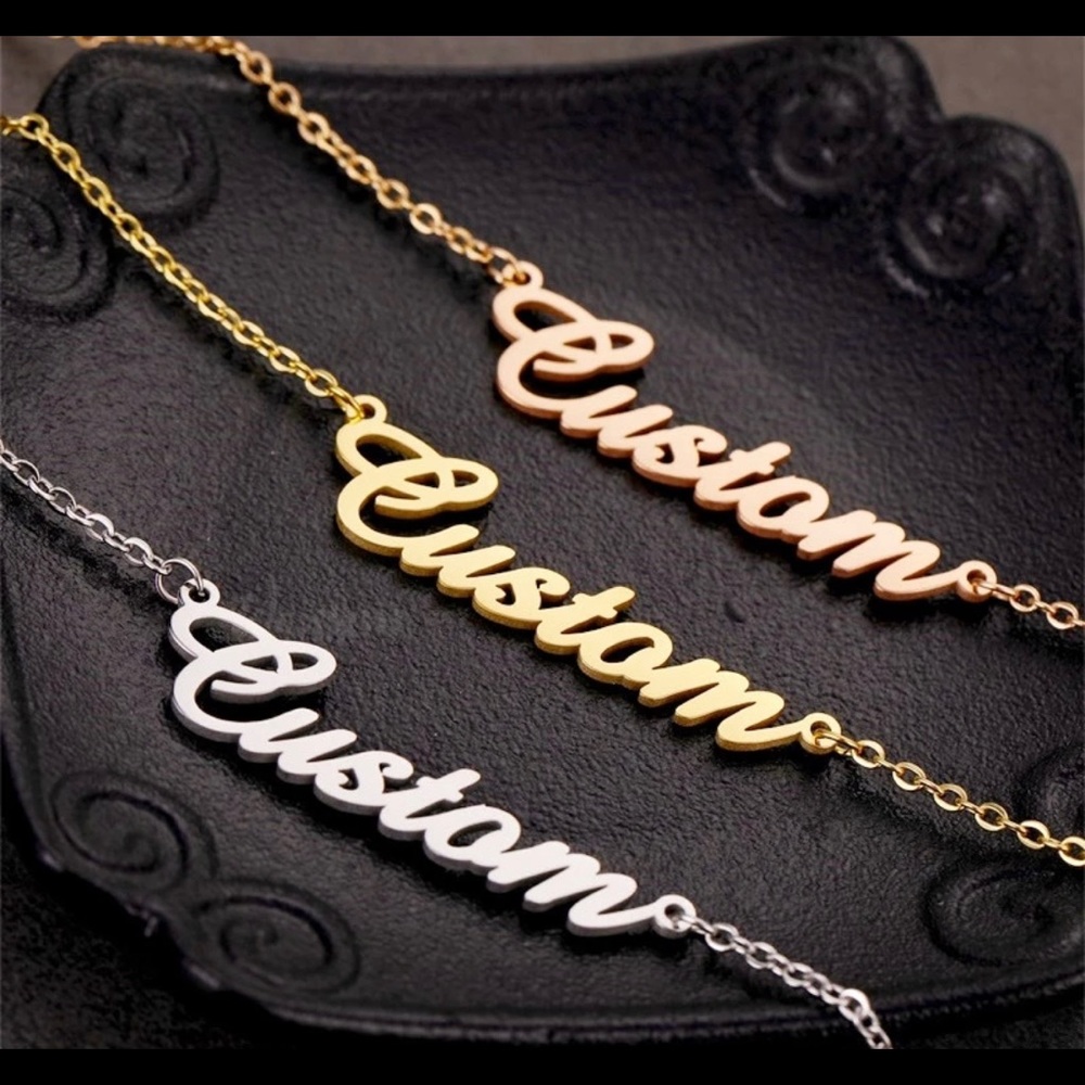 Stainless Steel Customized Name Necklaces
for Women Personalized Necklace
